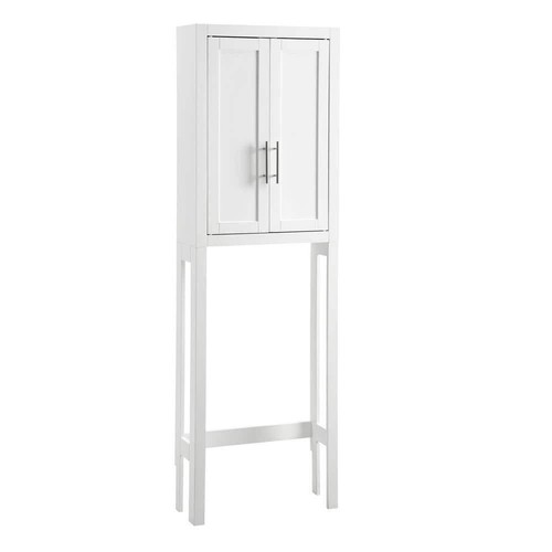 CROSLEY FURNITURE Bathroom Storage Wall Cabinet 22.13"W x 8.63"D x 68.25"H White