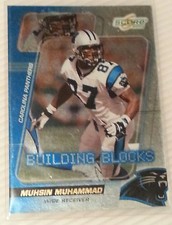 2000 Score Building Blocks Carolina Panthers Football Card #BB30 Muhsin Muhammad