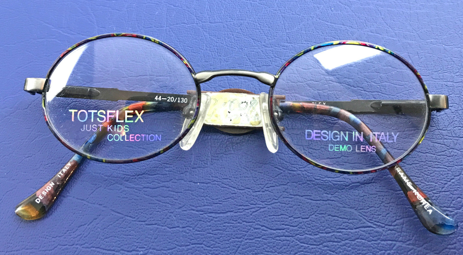 TOTS Flex Kids Antique Silver Color 42-20-130 Vintage Eyeglass Frames ...