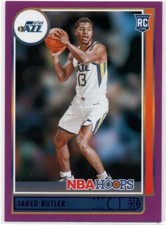 2021-22 Panini Hoops PURPLE #216 Jared Butler UTAH JAZZ RC PARALLEL 42