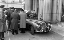 Proos Hoogenduk Seitz, Sunbeam-Talbot 90 1953 Old Motor Racing Photo 3