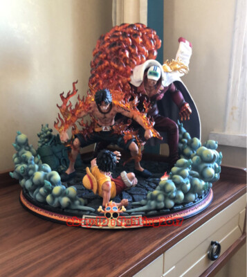 新品未開封『ワンピース』 MRC エースの死 フィギュア ガレキ スタチュー ONE PIECE MRC&YUME THE DEATH OF Portgas D.ACE Large Resin Limited