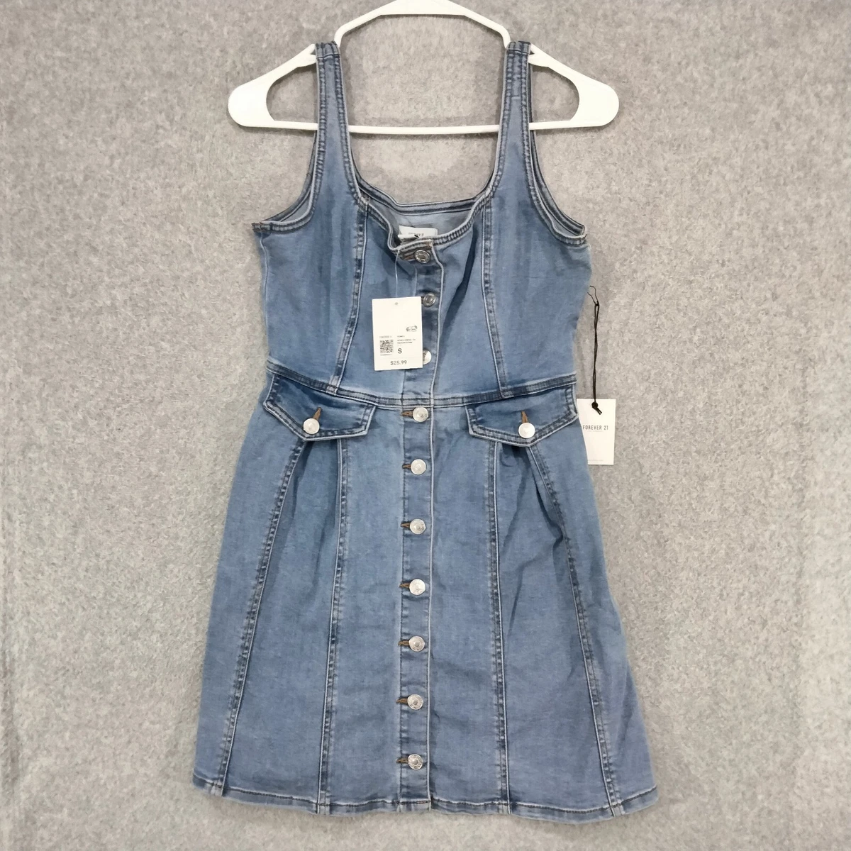 forever 21 denim dress