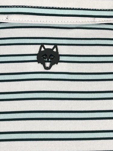 Greyson Herren Large Gestreift Golf Polo Stretch Performance Shirt L - Bild 2 von 7