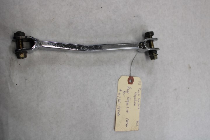 OEM Suzuki Motorcycle Rear Torque-Link 64310-24F00 (Chrome) 2005 OEM Suzuki Motorcycle Rear Torque-Link 64310-24F00 (Chrome) 2005