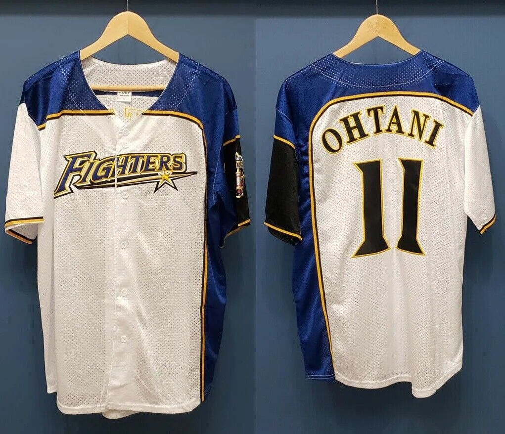 Ohtani #11 Hokkaido Nippon-Ham Fighters Baseball Jerseys Pullover