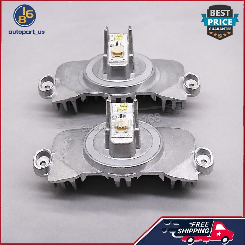 63117398766 2X Headlight LED Control Module For 12-16 BMW 