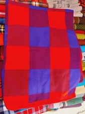 Maasai shuka, Easter Gift Maasai Blanket, Red Maasai shuka Kikoy Blanket.