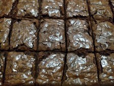 delicious homemade fudge brownies