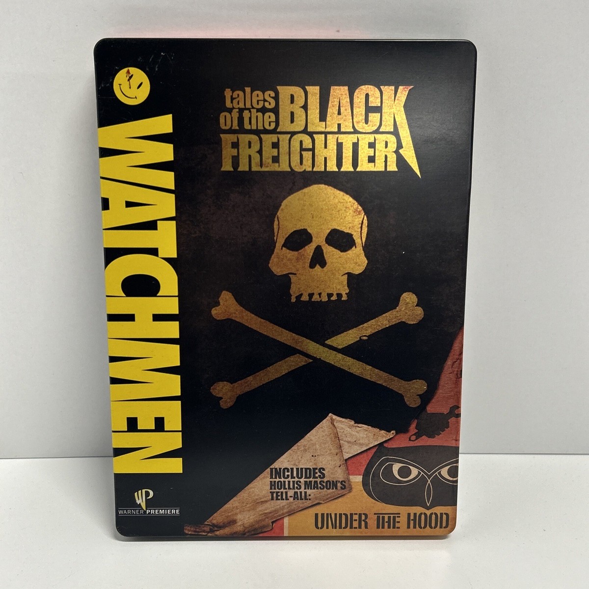 WATCHMEN TALES OF THE BLACK FREIGHTER - STEELBOOK DVD + The