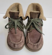 Cat and jack boy boots tan size 11 EUC