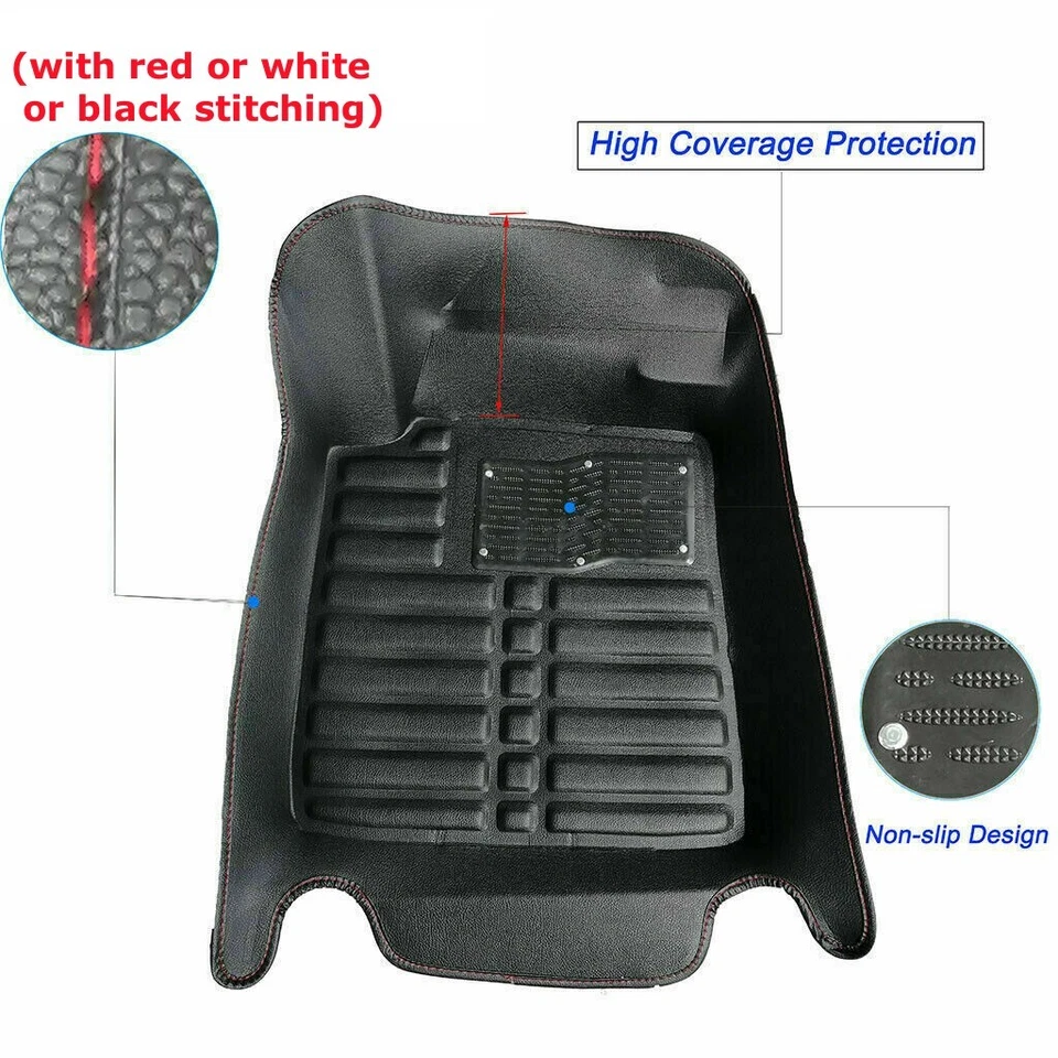  Alfombrillas delanteras y traseras para auto Toyota Camry 2018-2024 auto para todo tipo de clima Foto 4 de 4