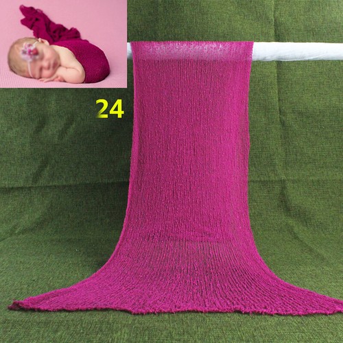 Newborn Girl Boy Baby Crochet Knit Wrap Cocoon Swaddle Photography Props Soft - Bild 53 von 54