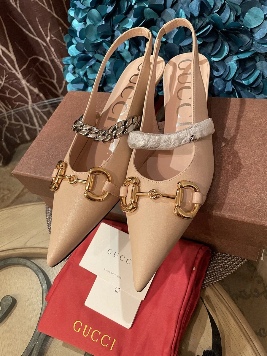 Nude sales gucci shoes