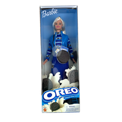 Vintage 2001 Mattel Barbie Oreo School Time Fun 55194 New In Box