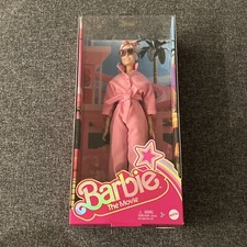 Barbie the Movie Collectible Doll Margot Robbie in Pink Power Jumpsuit (HRF29)
