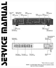 Manuel De Service Pour Kenwood Basic C2
