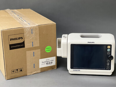 NEW Philips SureSigns VS4 Vital Signs Touch Screen Monitor - NiBP - SPO2 - TEMP