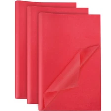 120 Sheets Red Tissue Paper 14 x 20 Inch Gift Wrapping Paper for Wedding Birt...