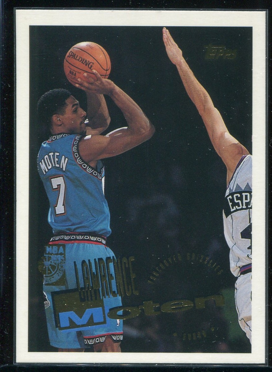 1996 Topps Basketball Lawrence Moten #231 Vancouver Grizzlies
