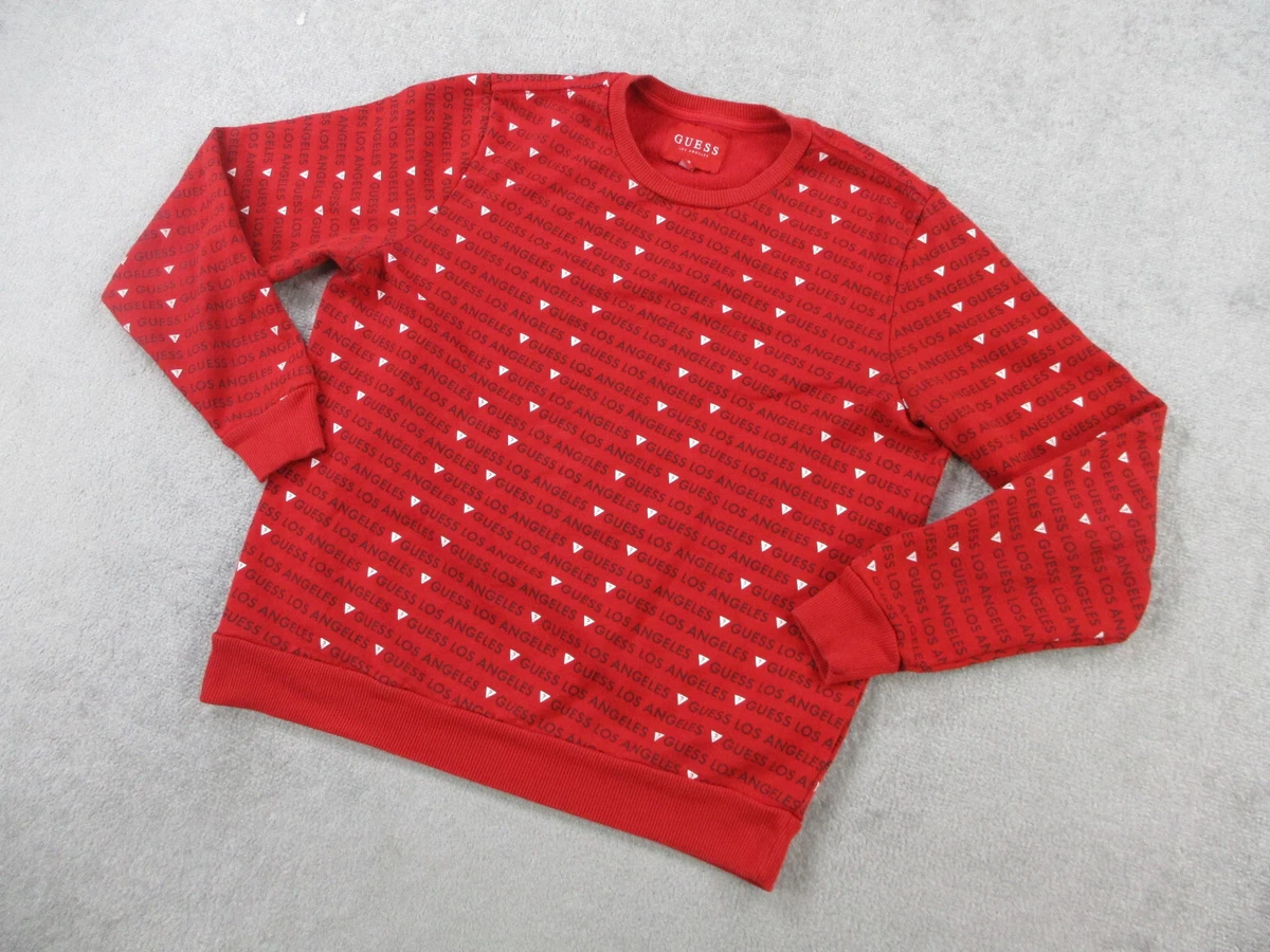 Guess red jumper cheap