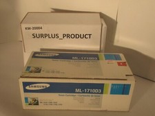 NEW GENUINE SAMSUNG ML-1710D3 - BLACK TONER - FACTORY SEALED BOX w/ DAMAGE