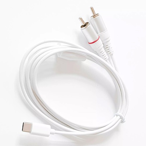 USB C to RCA Audio Cable Type C to 2RCA Male Jack Plug Adapter Cable 5ft / 10ft - Picture 6 of 8
