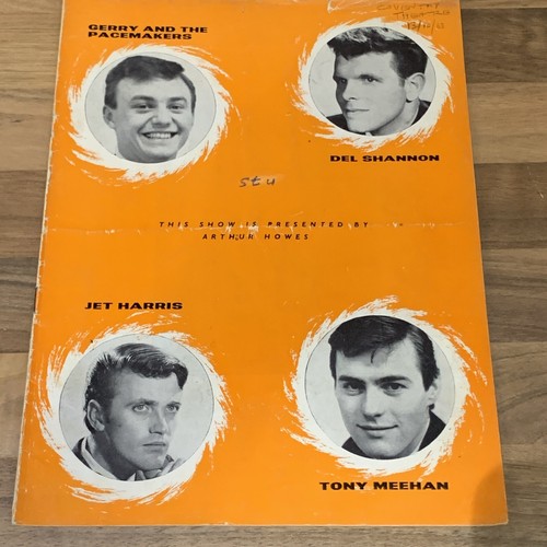 Gerry & the Pacemakers Concert Programme 1963 + Ticket Stub 13 Oct @ Coventry - Picture 2 of 15