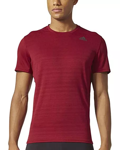 Adidas Men s Climate Energy Running Nova Training S S Tee Red