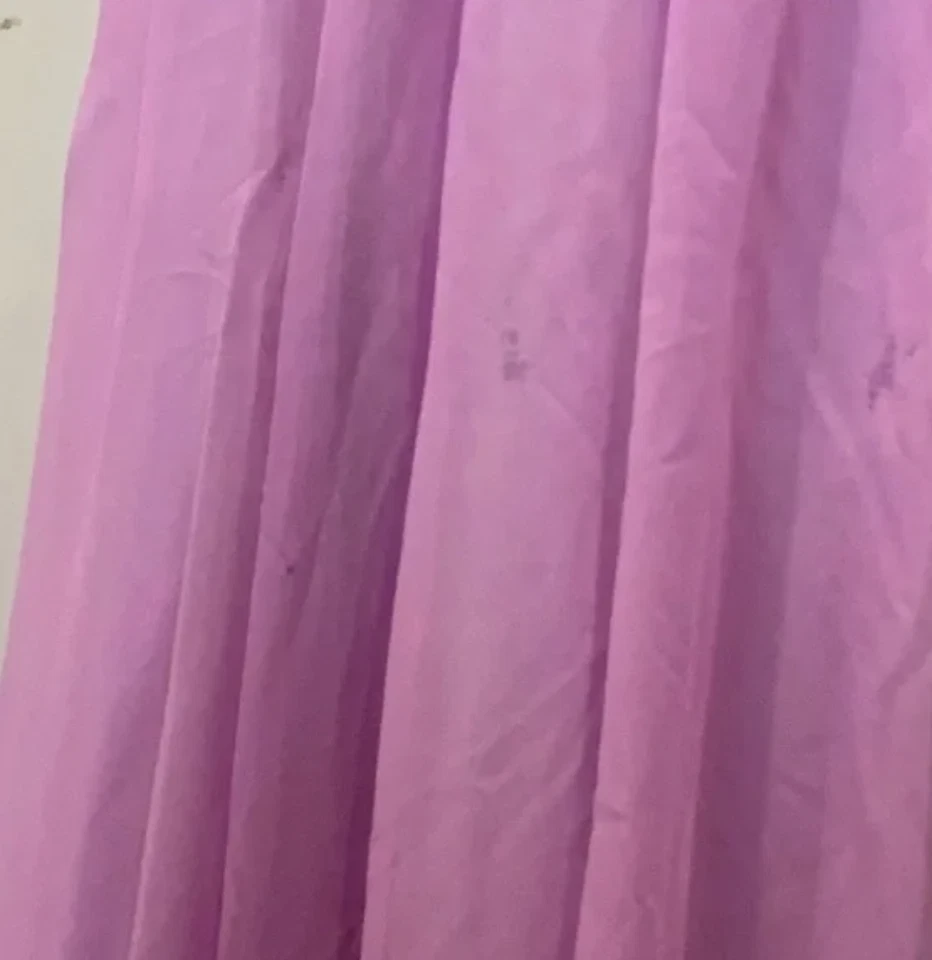 Винтажный 1960-х Emma Domb фиолетовый Cottagecore платье - Изображение 4 из 4