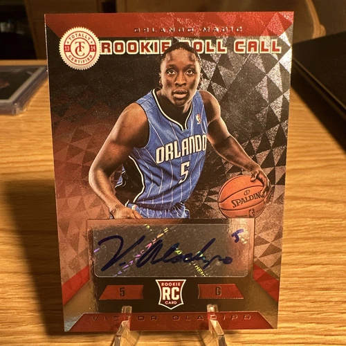 2013-14 Panini Totally Certified Victor Oladipo Rookie Roll Call Auto # 02/20 