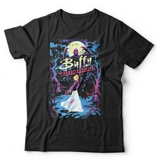 Buffy Vampire Slayer TShirt Retro Poster Art Unisex & Kids Vintage Cartoon