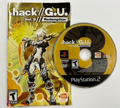 .hack G.U.: Vol. 3 (Sony PlayStation 2, 2007) Disc + Manual Only