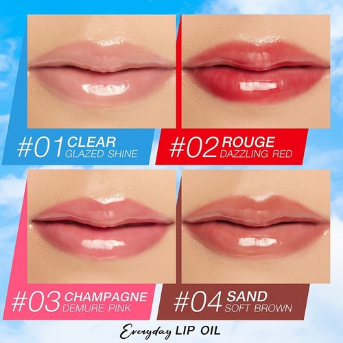 MizuMi UV Plumping Lip Oil Reduce Lip Wrinkles Plump and Shine SPF50+ PA++++ 4g. - Picture 9 of 19