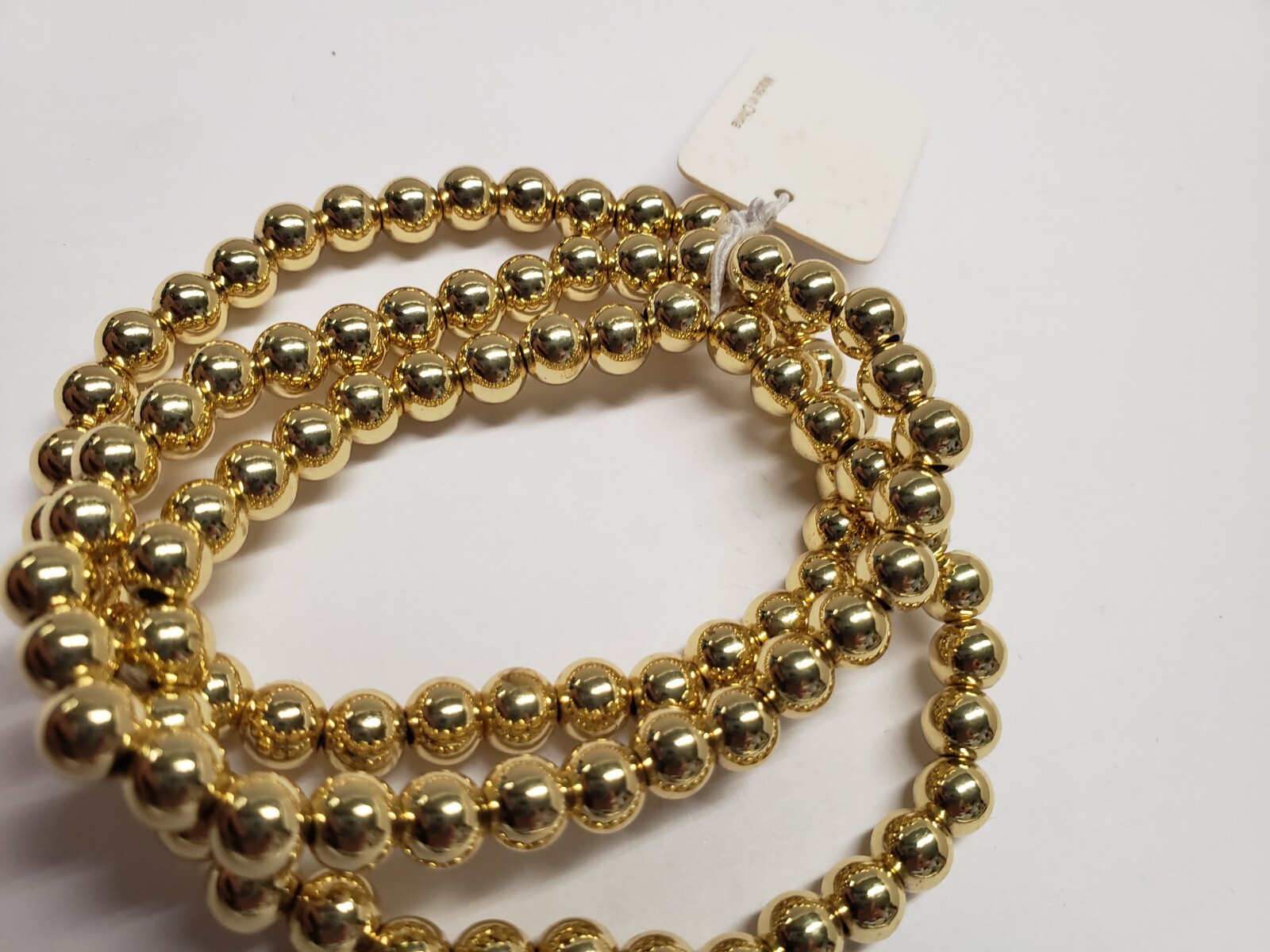 Gemelli Triple Stack Bracelet 6.5" stretchable - image 1