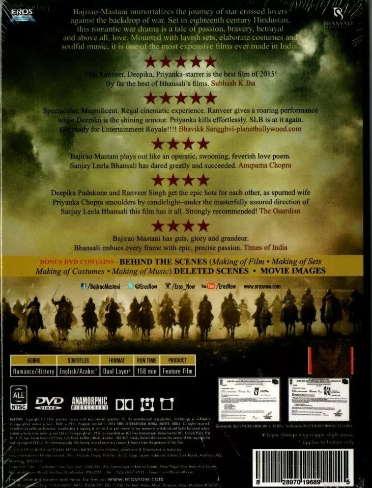 Bajirao mastani full movie with shop english subtitles free download