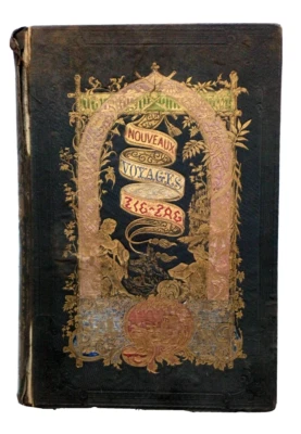 😁 Rodolphe Töpffer: NOUVEAUX VOYAGES EN ZIGZAG. 1854 Paris RAR! FIRST EDITION - Bild 1 von 4