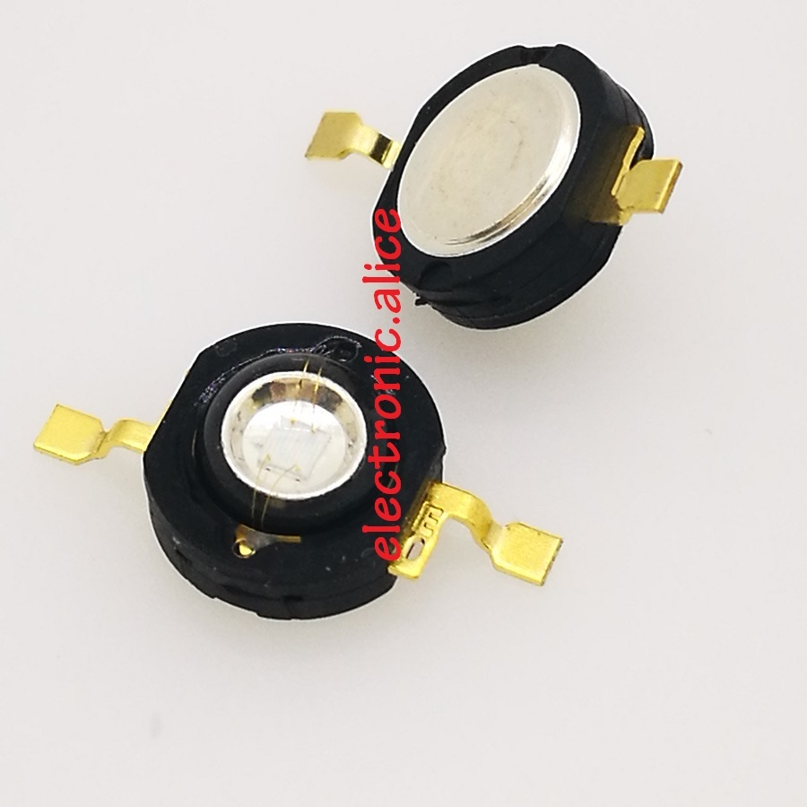 3W High Power UV ultraviolet 365nm 380nm 395nm black LED Lamp Light on 20mm pcb