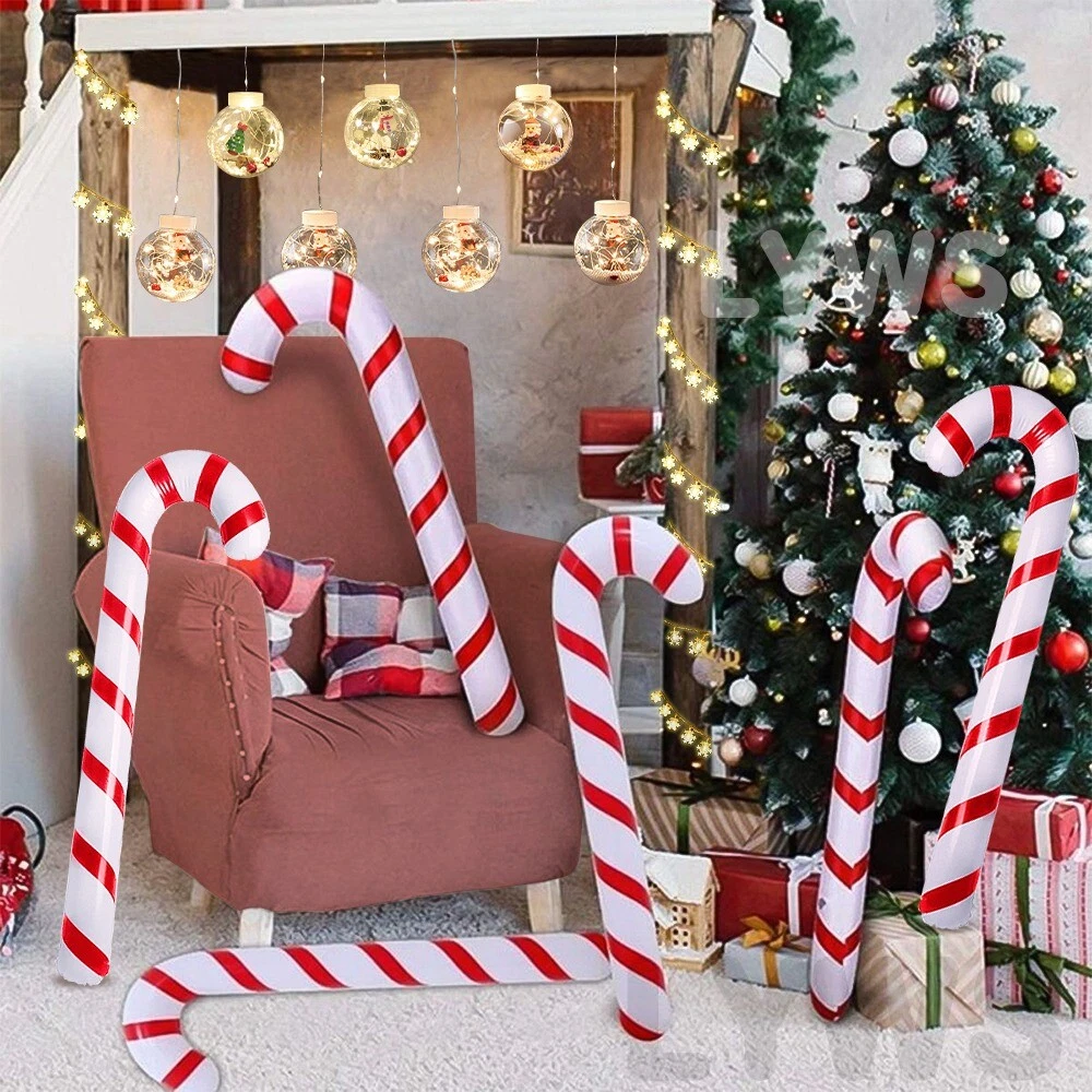 Outdoor Christmas Decorations Candy Cane Arch Shelly Lighting