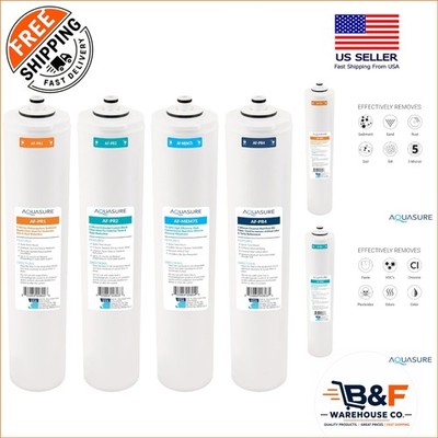 Quick Twist Water Filter Bundle - 4-Stage System for Refreshing Drinking Water