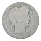 BETTER 1905 Liberty Barber 90% Silver US Quarter *049