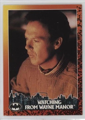 1992 Topps Batman Returns Watching from Wayne Manor #11 0f6
