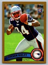 2011 Topps Gold Stevan Ridley 432 /2011