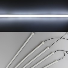 4x Bright White 24 60cm 10watt Slim Smd Led Soft Tube Light Bar 12v Headlight