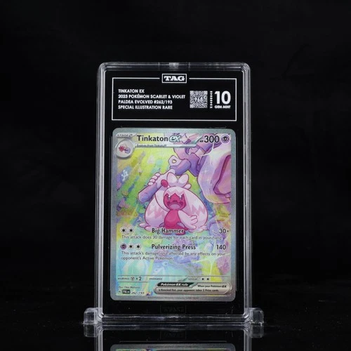 2023 Pokemon SV Paldea Evolved 262/193 Tinkaton EX SIR TAG 10 (968)