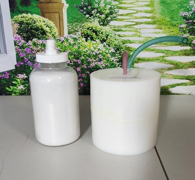 DermaMed MegaPeel Microdermabrasion Peel Crystal and Waste Canisters.