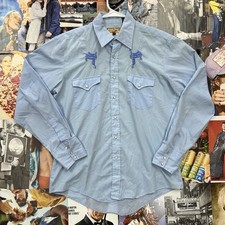 Vintage Authentic Western Youngbloods Western Button Down Size Medium
