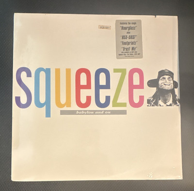 Squeeze Babylon and On Rock LP 1987 A&M SP-5161 Sealed