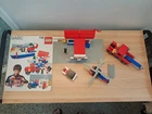 1985 Vintage LEGO Basic 720 With Helicopter Car Tow Truck And Service Station