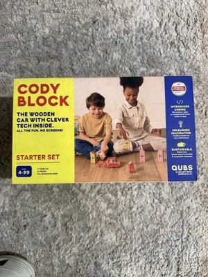 QUBS  CODY BLOCKS New Unopened Box Starter Set Educational Fun Kids Play $99